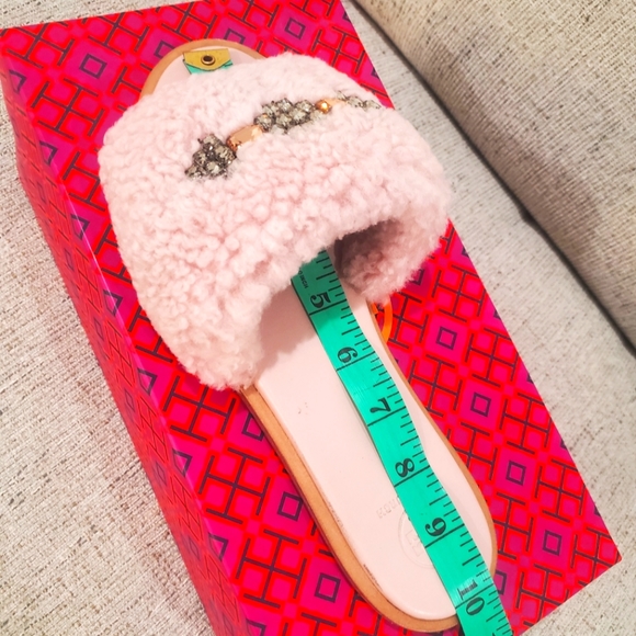 Tory Burch Shearling slides - Picture 12 of 12